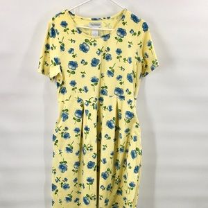 ⬇️$35 The Paragon Yellow Floral Pockets Dr…